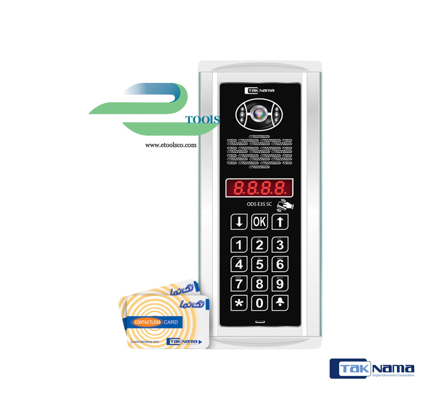 پنل کدینگ لمسی آیفون تصویری تک نما